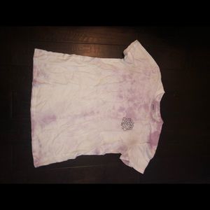 Vans Tops - White and Light Purple Tie Dye Vans shirt Vans Tops - White and Light Purple Tie Dye Vans shirt